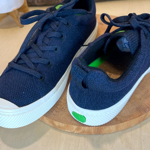 *NWOB Cariuma | OCA Low Shoes Navy Blue Canvas Sneaker Lace Up Size 10M /11.5L - Picture 2 of 15